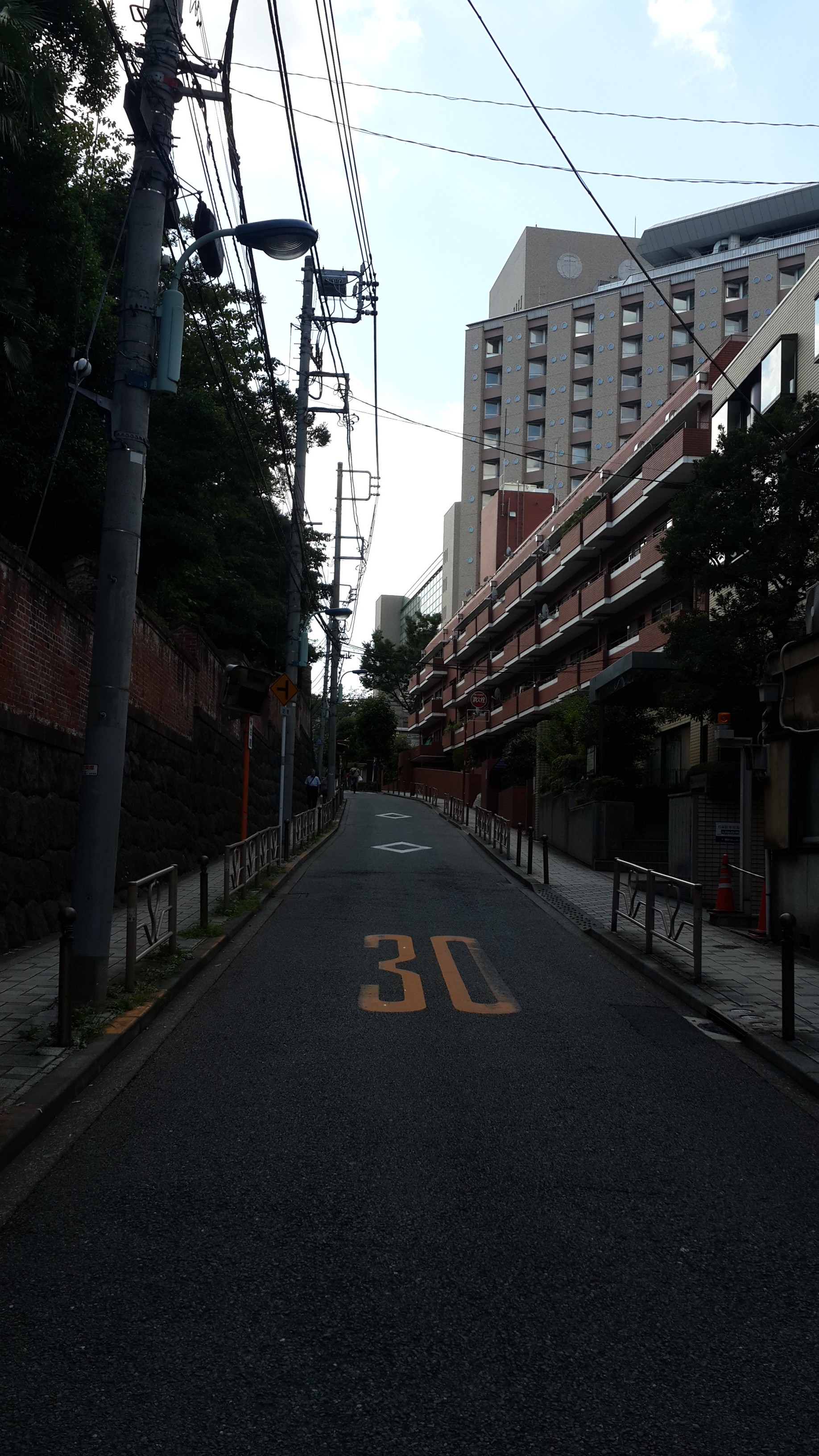 在去东大的路上，这长长的坡道总让我想到CLANNAD